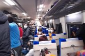 Çerkezköy’den Halkalı’ya Trenle Yolculuk Yapanlara Allah Sabır Versin