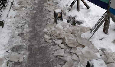 Bakırköy’e Kar Yağdı, Hizmet Durdu