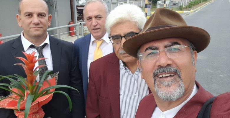 Alevi Kültür Dernek Başkanı Taner Süslü, Bakırköy Kaymakamı Abdullah Köklü’yü Ziyaret Etti
