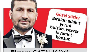 Av.Ekrem Çatalkaya Cezaların İnfazında Yeni Düzenleme Bir Gün Bile Olsa Hapis