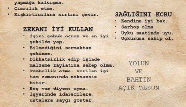 Türkiye’den Almanya Fransa’ya Giden İşçilere Turkiyenin Tavsiye