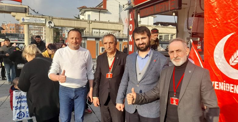 Yeniden Refah Partisi, Cumhuriyet Meydanında Vatandaşlara Lokma Dağıttı