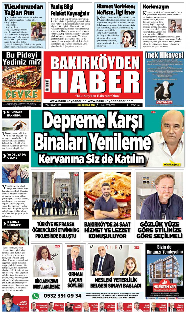 Gazetemizi Dijital Okuyun