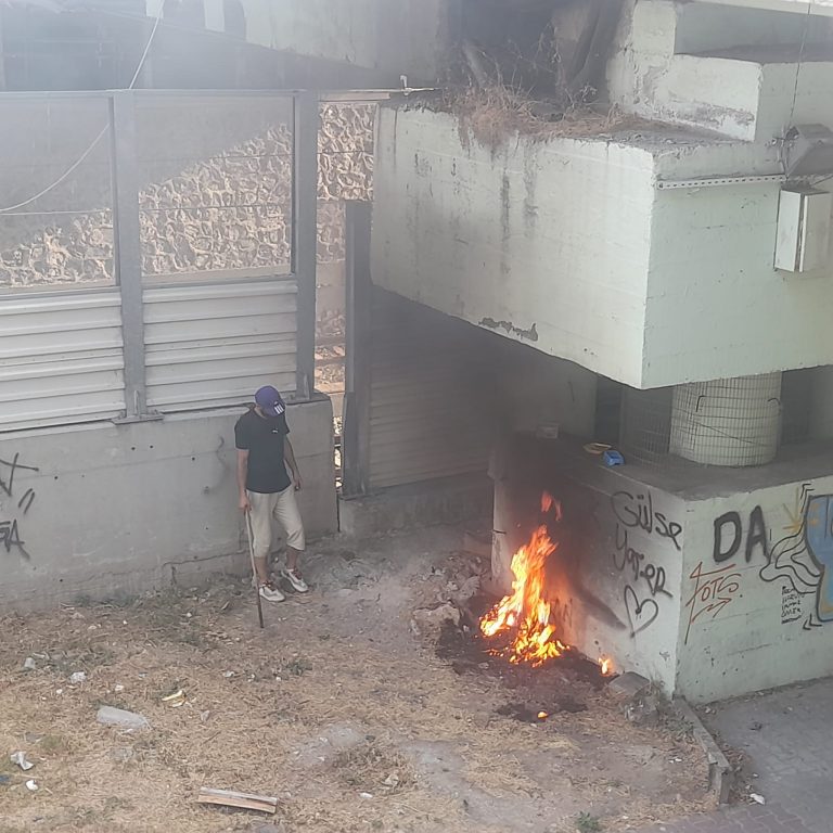 Bakırköy ‘de Yangın Var