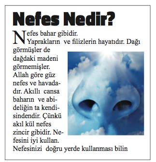 Bakırköy’den Haber Gazetesin Bu Sayısında  Olanlar Parça parça Sizde Bize Pusula olun Yorumlarınızı Yazın ?