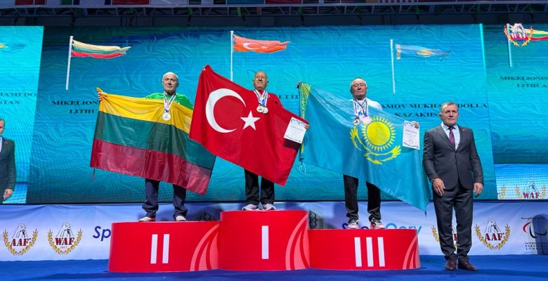 ‎Kazakistanin Dünya Bilek Güreşi Şampiyonluğu İstiklal Marşı Yaşatan Hayrettin Sönmez Videosu