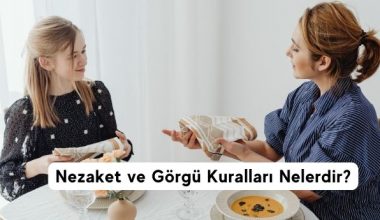 Konuşmadan Nezaket Kuralları