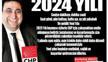 Kurtuluş Bazu CHP Esenyurt Belediye Başkan Aday Adayı  2024 Yılı İçin Mesajı