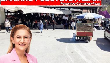 Bakırköy Belediye Başkan  Ayşegül Özdemir Ovalıoğlu Pazarın Açılacak Yazı Unuttular Değiştire meddiler, Bakırköy’e Yakışmıyor?