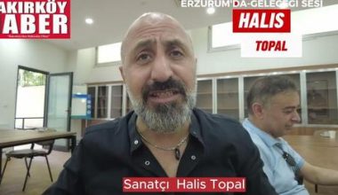 Müzikle Erzurumlu Anlatan Sanatçı Halis Topal Geliyor Videosu