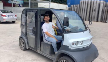 Cleanvac Ürettiği E-Mikro  Elektrikli Araçların  Test Sürüş Yapın Abdul Hamit Özbek Videosu