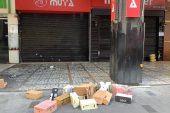 Bakırköy’de Şehir Kültürüne Uymayan  Ayakkabı  Kutularına Zabıta Ceza Kesmeyecek mi?