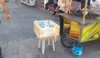 Bakırköy’de Mısır Satıcıları Mısır Satsın   Zabıtalar  Denetim ve Düzenlemeye Önem Versinler ?