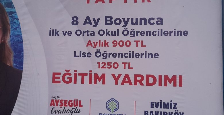 Bakırköy Belediye Başkanına Sorular ve Öneriler