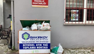 Başkanım Bakırköy’de  Atık Yağlar Ne Durumda? Zamanda Toplanmadığın Farkında mısınız?
