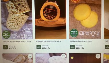 Yöresel Kaşar Peynirimizi Kars Bogatepe Mandira ‘dan  Sipariş Veriyoruz