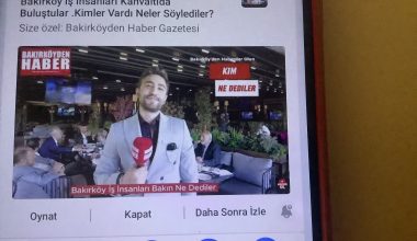 Bakırköy Girişimci İş İnsanlarını Buluşturuyor, Haberlerini Çevremize Duyurmaya Devam Ediyoruz