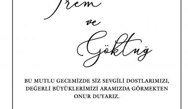 Evlilik Sıcak Bir Yolculuktur; iki Aile, Özkan Ailesi ve Biricik Ailesi, Bu Evlilik Yolculuğun Davetiyesi