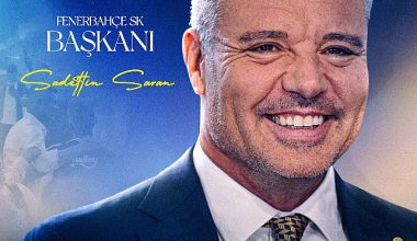 Fenerbahçe’de Yeni Dönem: Sadettin Saran Başkanlık Koltuğunda