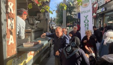 Büyükçekmece’de Malatya Yöresel Ürünleri Açıldı – Açılışta Lokma Dağıtıldı