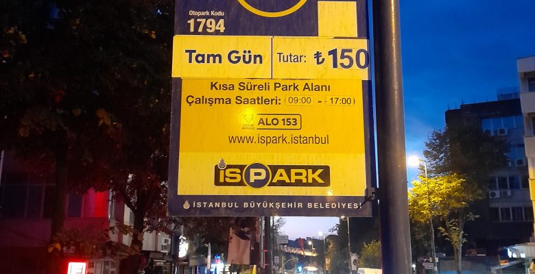 Bakırköy İncirli Caddesi’nde 10 Dakikalık Park Ücretine 150 TL Tepkisi