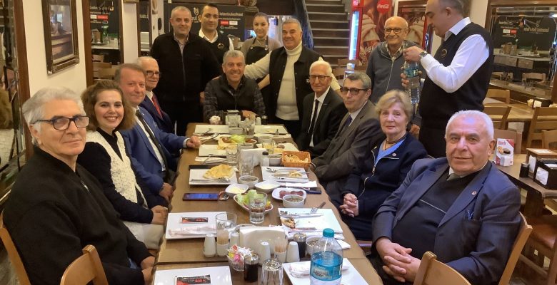 Türkiye Emekliler Derneği Şube Başkanları Bakırköy İstanbul Sofrasında Buluştu