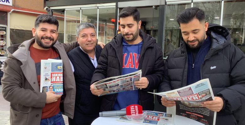Bakırköy Adliyesi Karşısındaki Mehmet Usta’da Bakırköy’den Haber Gazetesi’ne Yoğun İlgi