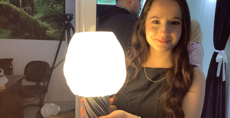 Luvion Art  Masa Lambası Akşamları Huzur Yayıyor