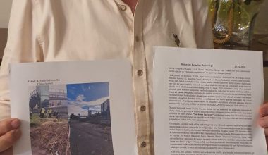 Ataköy’de Kesilen Ağaçlar İçin 200 Kişinin İmzalı Dilekçesi Belediyeye Teslim Edildi