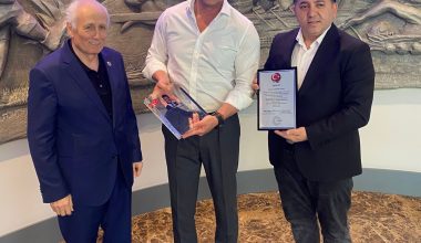 Türk Dünyası Hizmet Ödülü, Fenerbahçe Spor Kulübü Başkanı Sadettin Saran’a Takdim Edildi