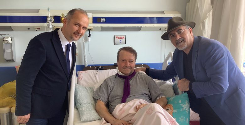 Türkiye Emekliler Derneği Zeytinburnu Şube Başkanı A. Kadir Şengül’e Hastanede Ziyaret