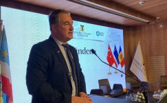 İstanbul Ticaret Üniversitesi Rektörümüz Prof. Dr. Necip Şimşek, Moldova Paneli’nde Konuştu