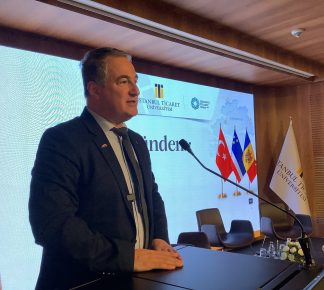 İstanbul Ticaret Üniversitesi Rektörümüz Prof. Dr. Necip Şimşek, Moldova Paneli’nde Konuştu
