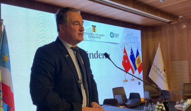 İstanbul Ticaret Üniversitesi Rektörümüz Prof. Dr. Necip Şimşek, Moldova Paneli’nde Konuştu