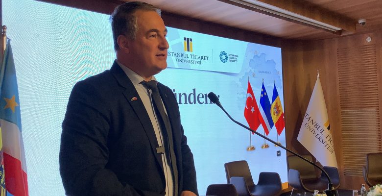 İstanbul Ticaret Üniversitesi Rektörümüz Prof. Dr. Necip Şimşek, Moldova Paneli’nde Konuştu