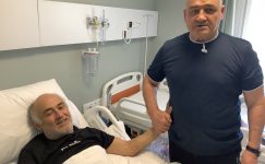 Azarbaycan Kökenli Iğdırlı Servet Sayan’ı Ziyaret Eden Enver Karaduman’dan Anlamlı Destek