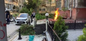 Tüp Yanıyor, Film Gibi İzlediler!