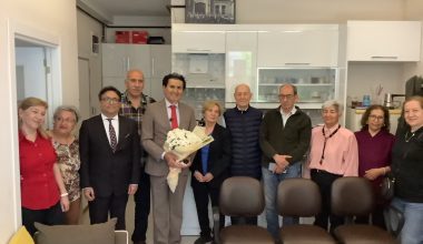 Ali Rıza Binboğa, Türkiye Emekliler Derneği Bakırköy Şubesi’nde Büyük Sevgiyle Karşılandı