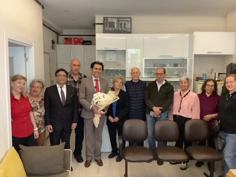 Ali Rıza Binboğa, Türkiye Emekliler Derneği Bakırköy Şubesi’nde Büyük Sevgiyle Karşılandı