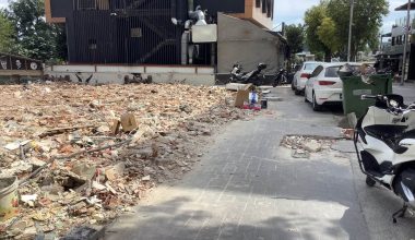Bakırköy Sahil ‘den Manşet ; Ebuzziye Caddesi’nde  Yıkım Var, Güvenlik Önlemi Yok!